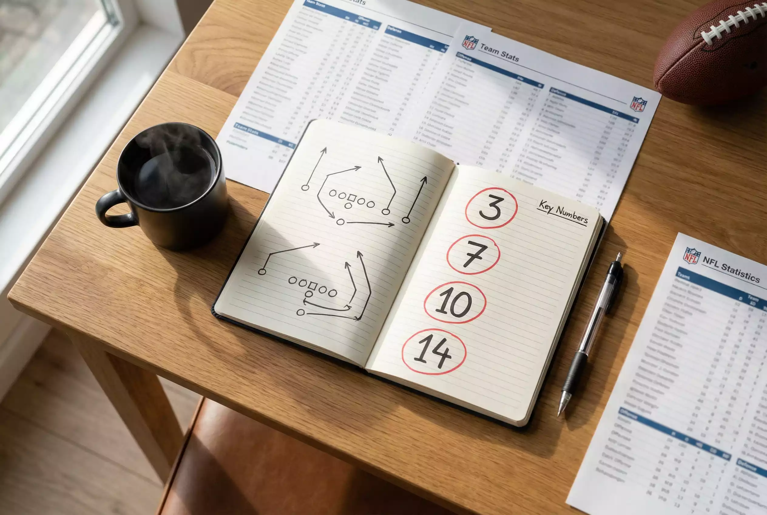 NFL Wetten Strategien — Keynumbers und Situational Betting